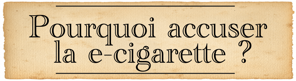 CIGARETTE ELECTRONIQUE